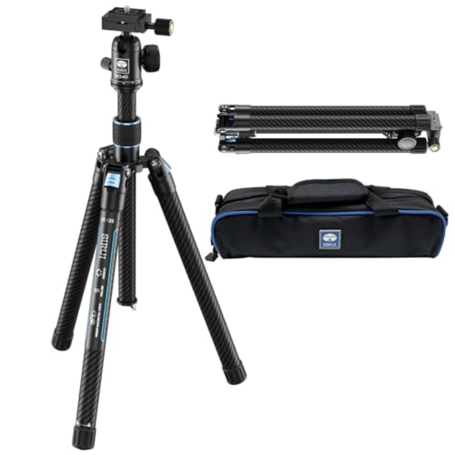 Camera Tripod Carbon - 60 Carbon Fiber Tripod for Camera