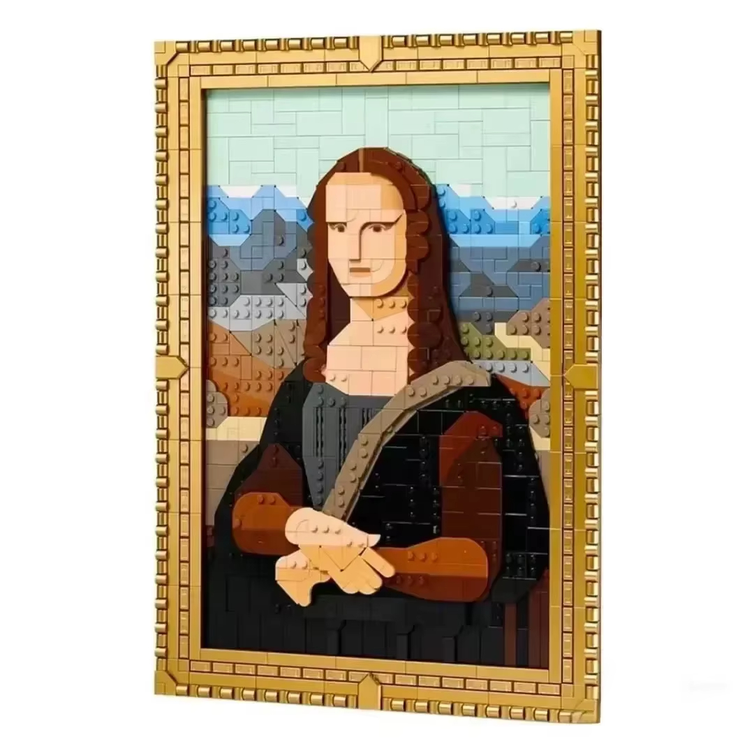 DIY Mona Lisa Building Blocks  - Photography Icon บทวิจารณ์และราคา