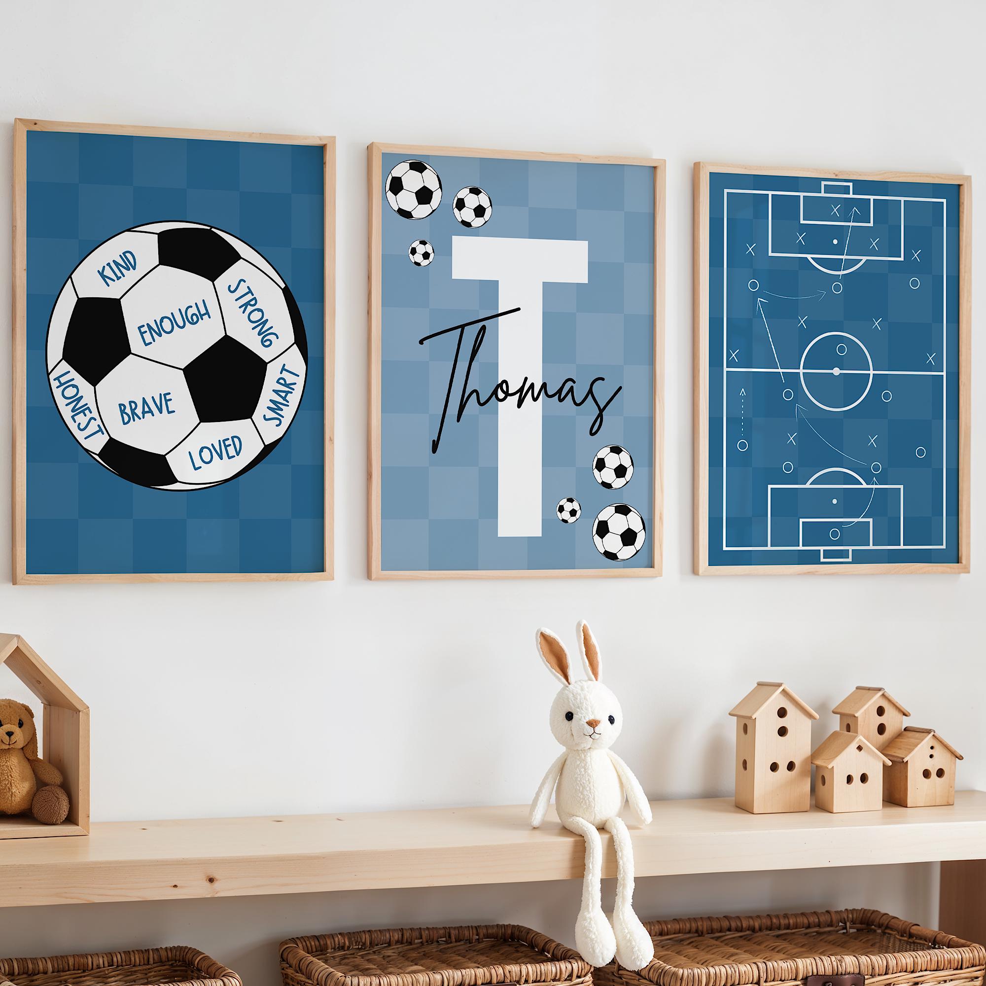 Custom Soccer Wall Art Set Aff - Photography Kit บทวิจารณ์และราคา