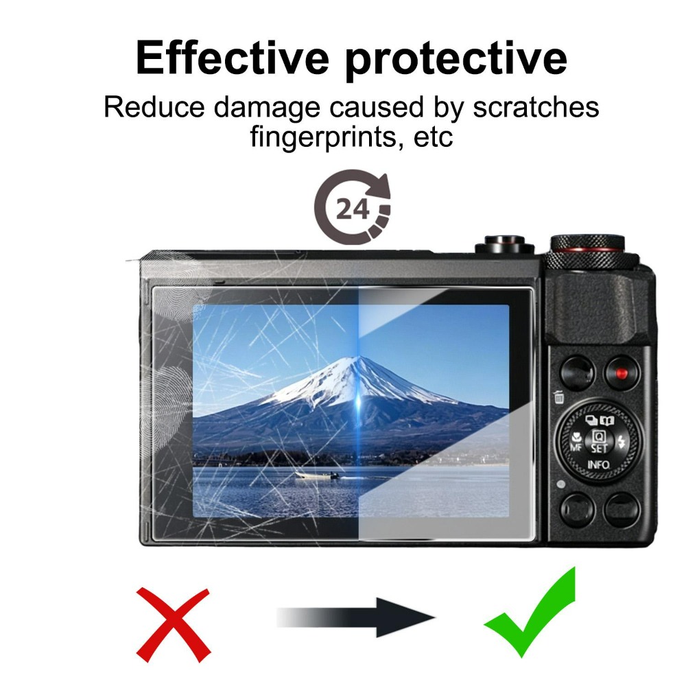 9H Tempered Glass For Canon Po - Photography Icon บทวิจารณ์และราคา