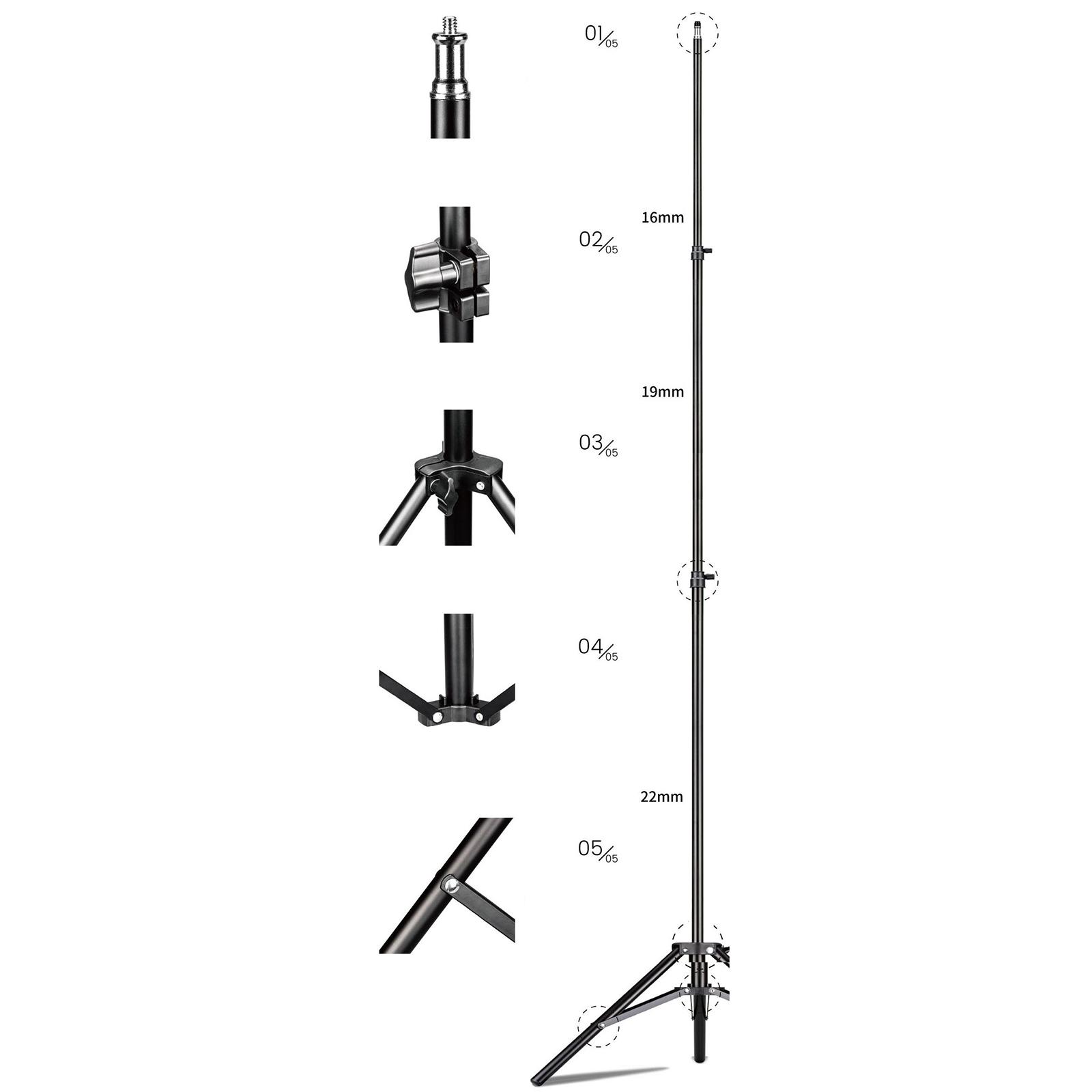 -Gears Bright Adjustable 12