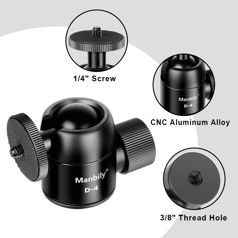 Manbily Camera Tripod Head 28m - Fluid Head Tripod บทวิจารณ์และราคา