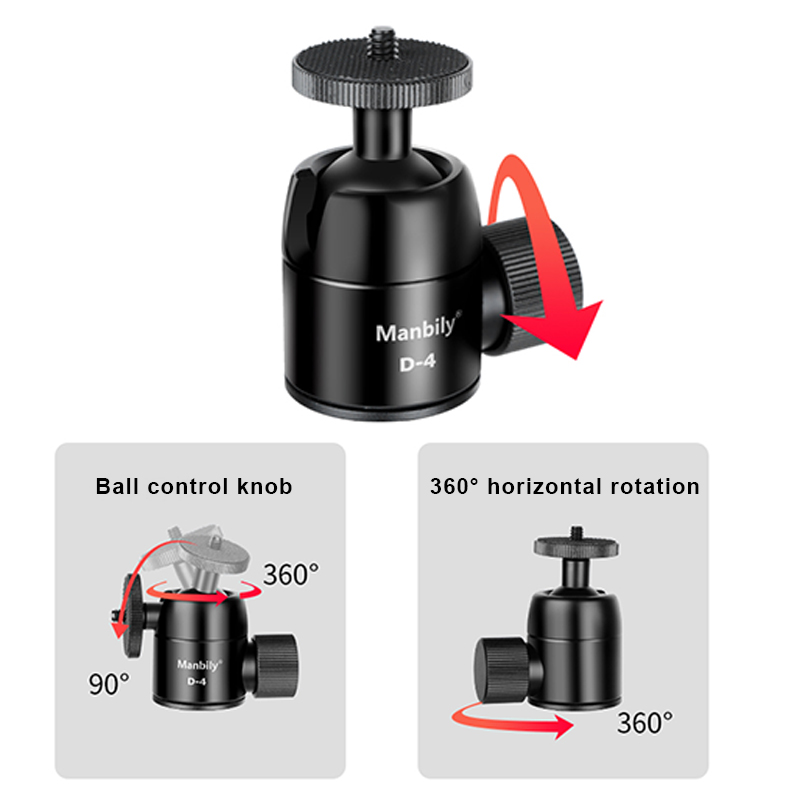 Manbily Camera Tripod Head 28m - Fluid Head Tripod บทวิจารณ์และราคา