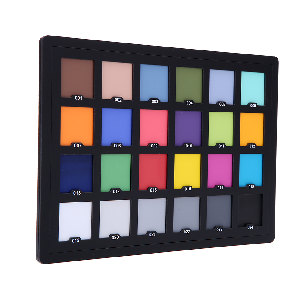 Professional 24 Color Card Tes - Color Checker Card บทวิจารณ์และราคา