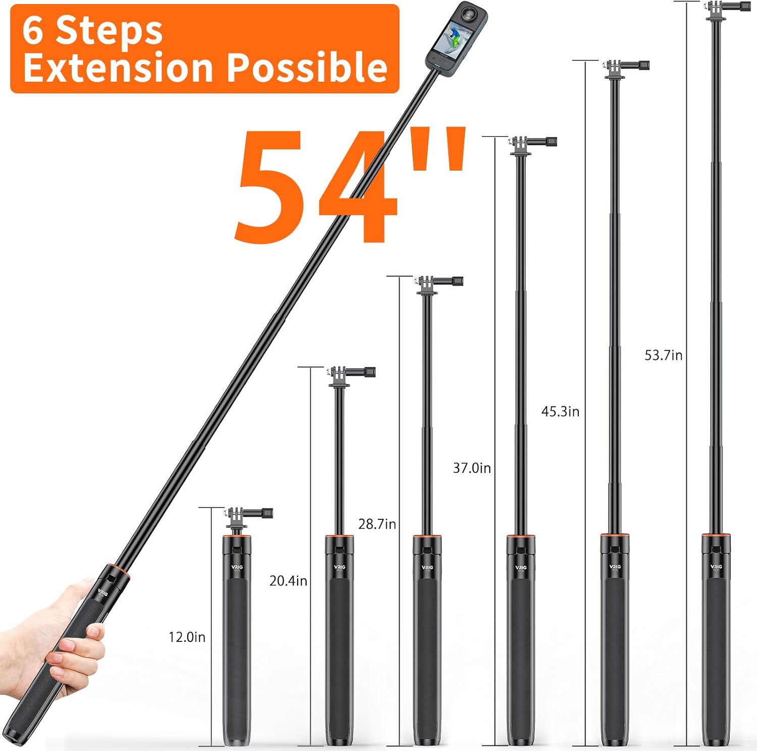 Vrig 140cm Extendable Tripod A - Camera Tripod Carbon บทวิจารณ์และราคา