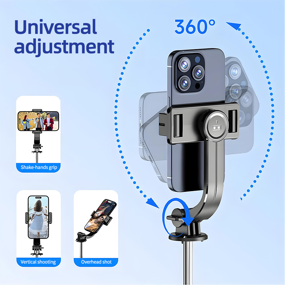 Foldable Selfie Stick Doule LE - Camera Tripod Carbon บทวิจารณ์และราคา
