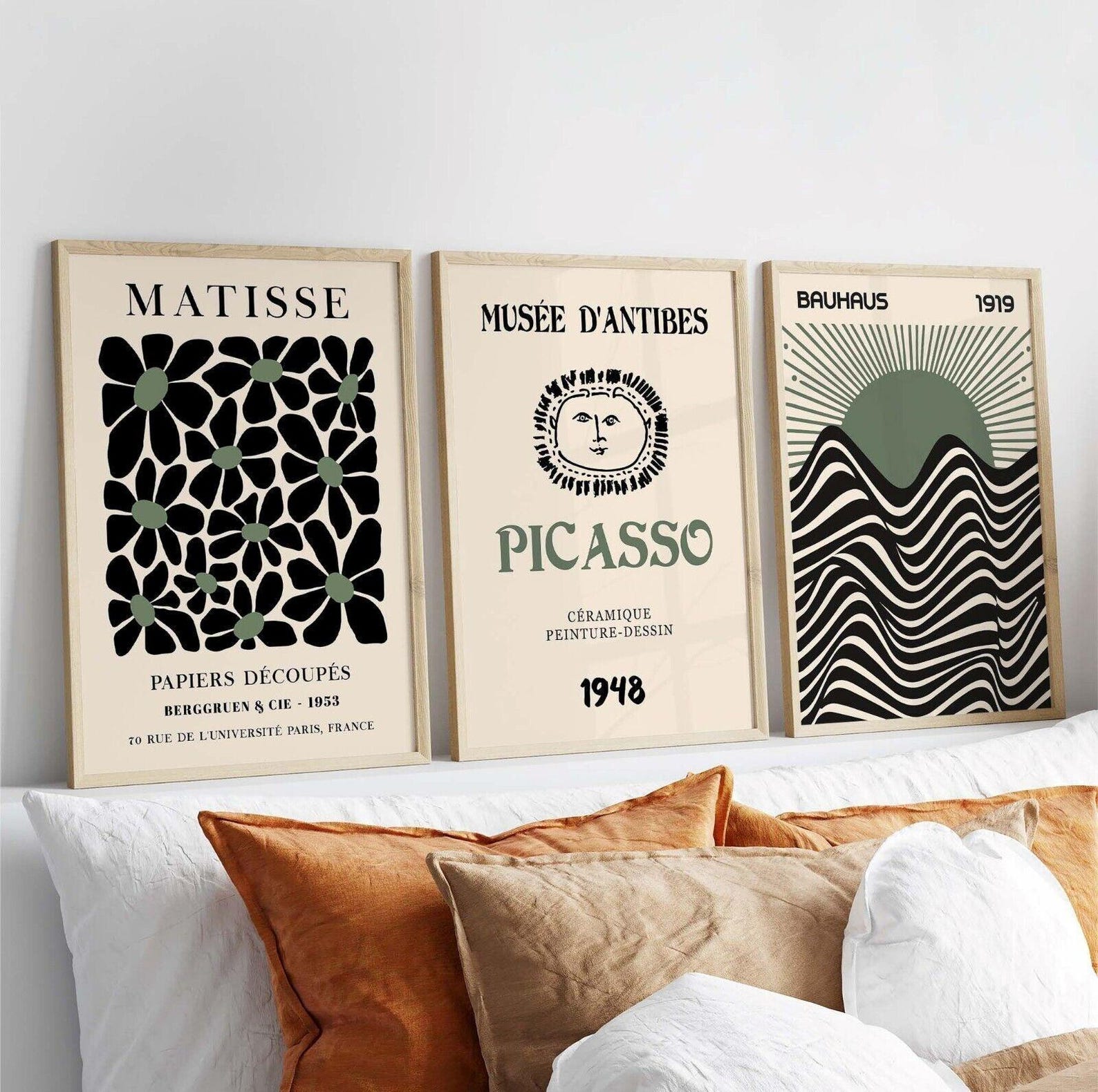 3pcs/set Retro Matisse Canvas  - Photography Kit บทวิจารณ์และราคา