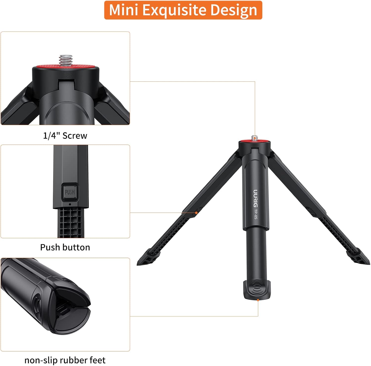 Extendable Mini Camera Tripod, - Camera Tripod Carbon บทวิจารณ์และราคา