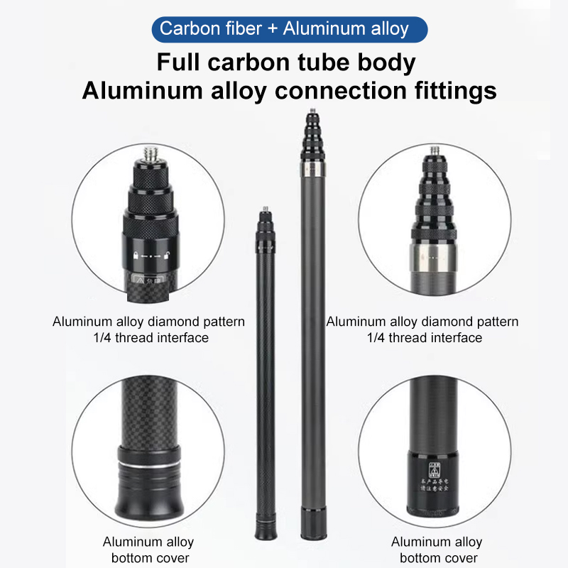 HONGDAK 3m Carbon Fiber Scalab - Camera Tripod Carbon บทวิจารณ์และราคา