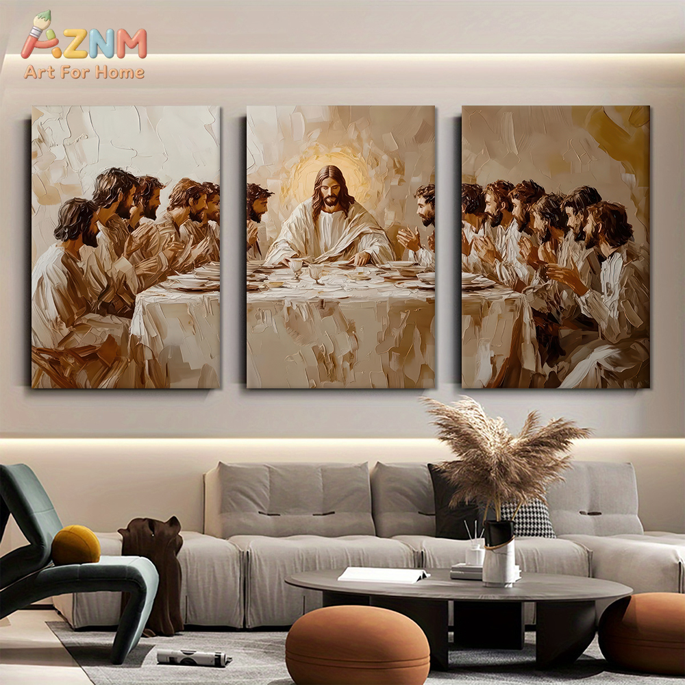 3PCS The Last Supper Abstract  - Photography Kit บทวิจารณ์และราคา