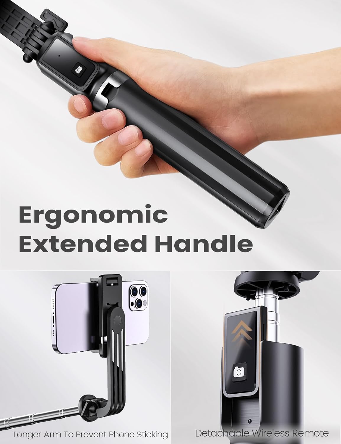 Selfie Stick Tripod with Remot - Camera Tripod Carbon บทวิจารณ์และราคา