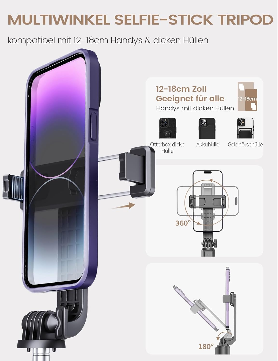 Selfie Stick Tripod with Remot - Camera Tripod Carbon บทวิจารณ์และราคา