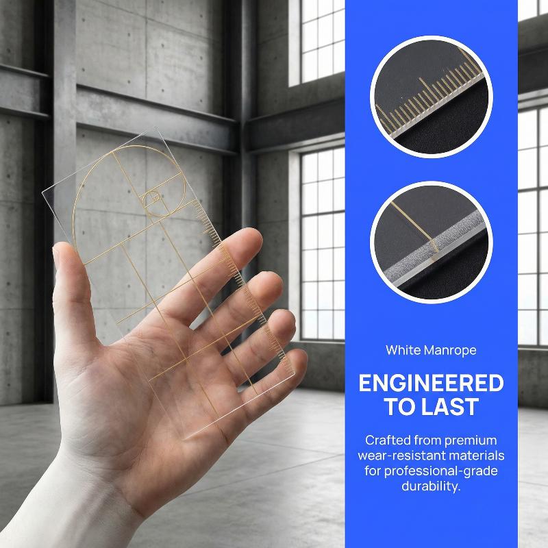 Golden Ratio Ruler Fibonacci V - Photography Golden Ratio บทวิจารณ์และราคา