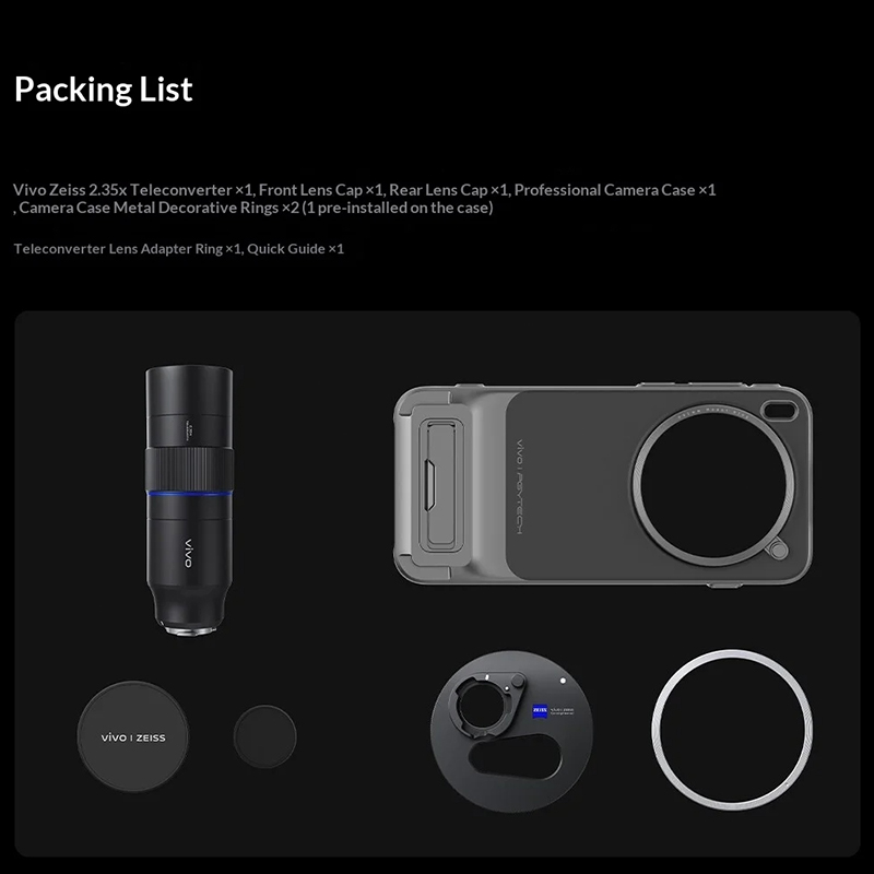 Vivo X300 Pro Zeiss 2.35x Tele - Photography Kit X300 บทวิจารณ์และราคา