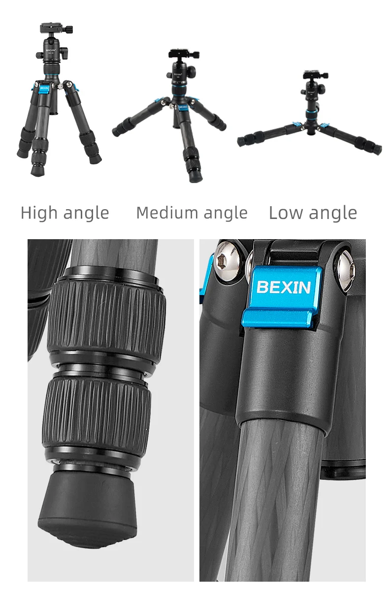 Mini Carbon Fiber Tripod Compa - Camera Tripod Carbon บทวิจารณ์และราคา