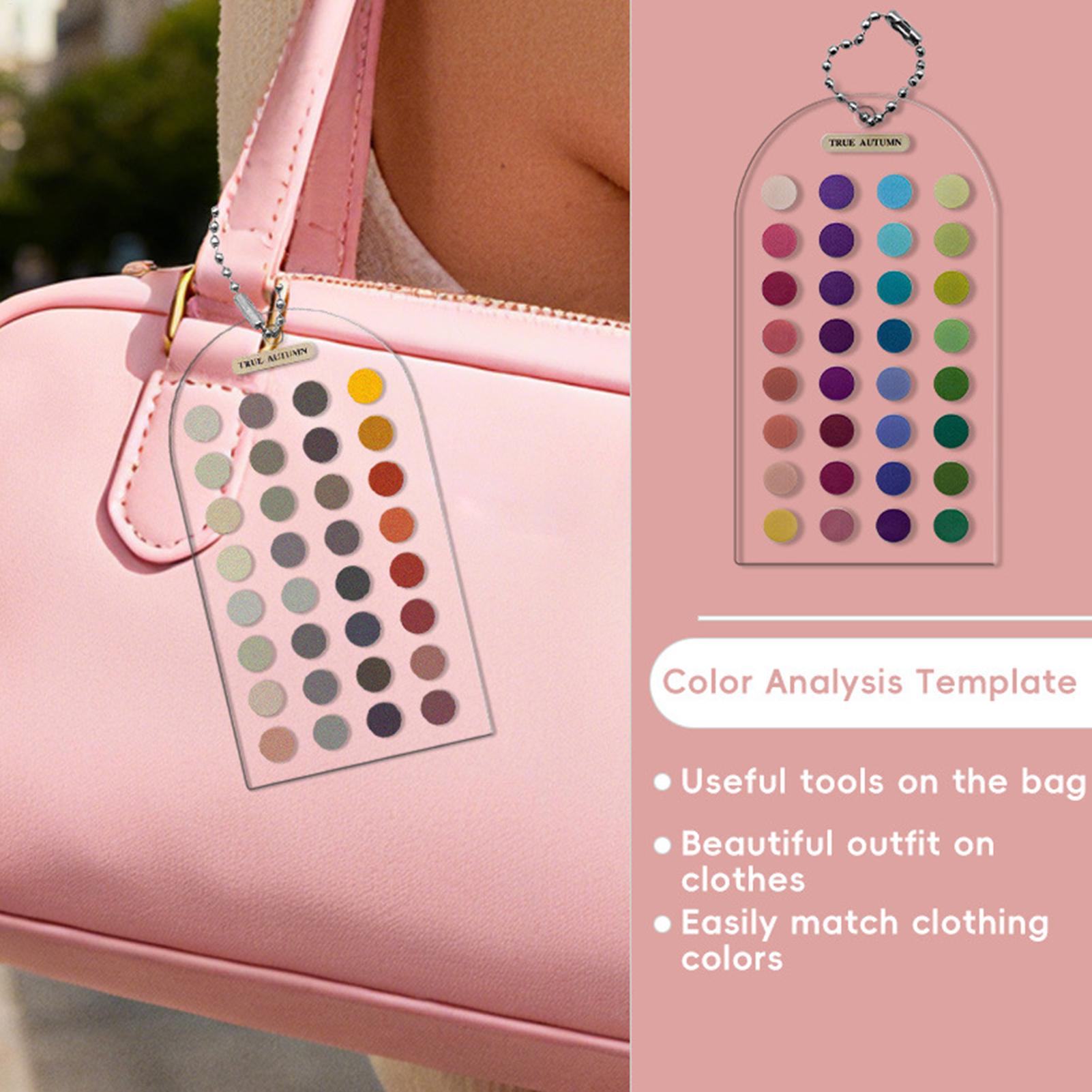 2Pcs Soft Summer Color Cards C - Color Checker Card บทวิจารณ์และราคา