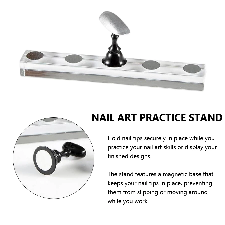 5Pcs Nail Art Practice Display - Color Checker Card บทวิจารณ์และราคา