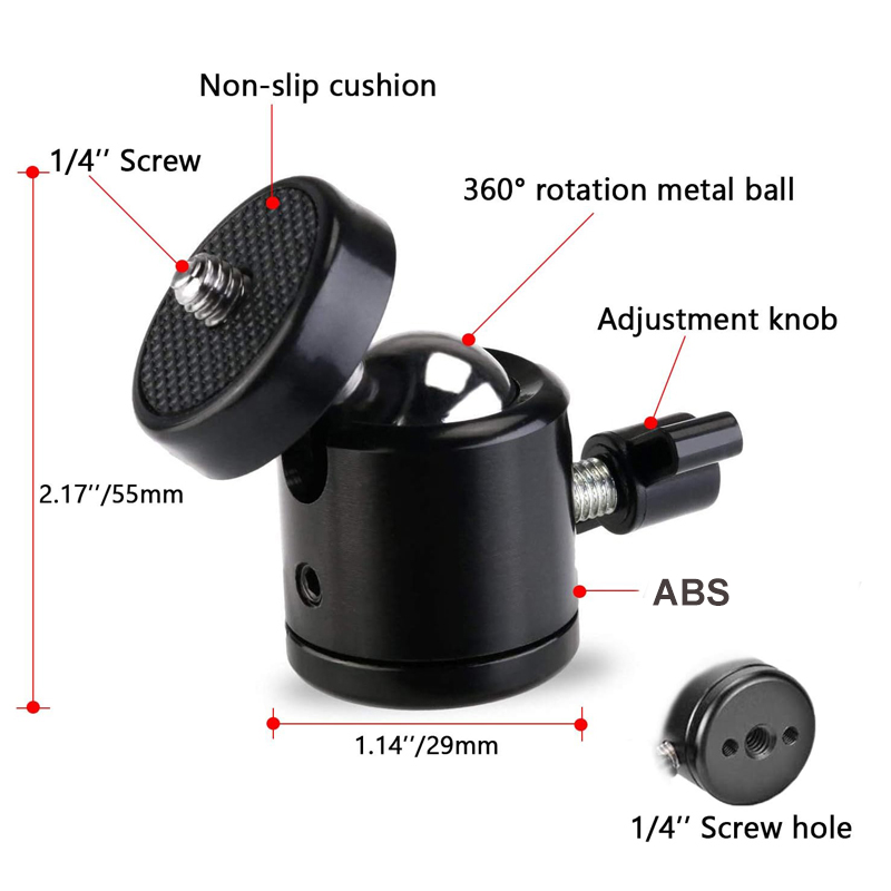 Ball Head Adapter Mount Base 1 - Fluid Head Tripod บทวิจารณ์และราคา