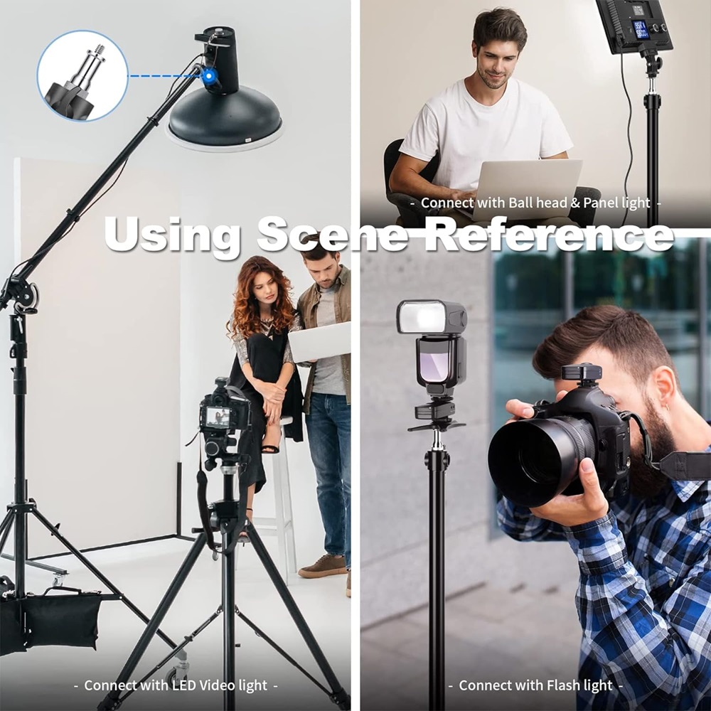 Selens 3 Pcs Standard 3/8 to 1 - Fluid Head Tripod บทวิจารณ์และราคา