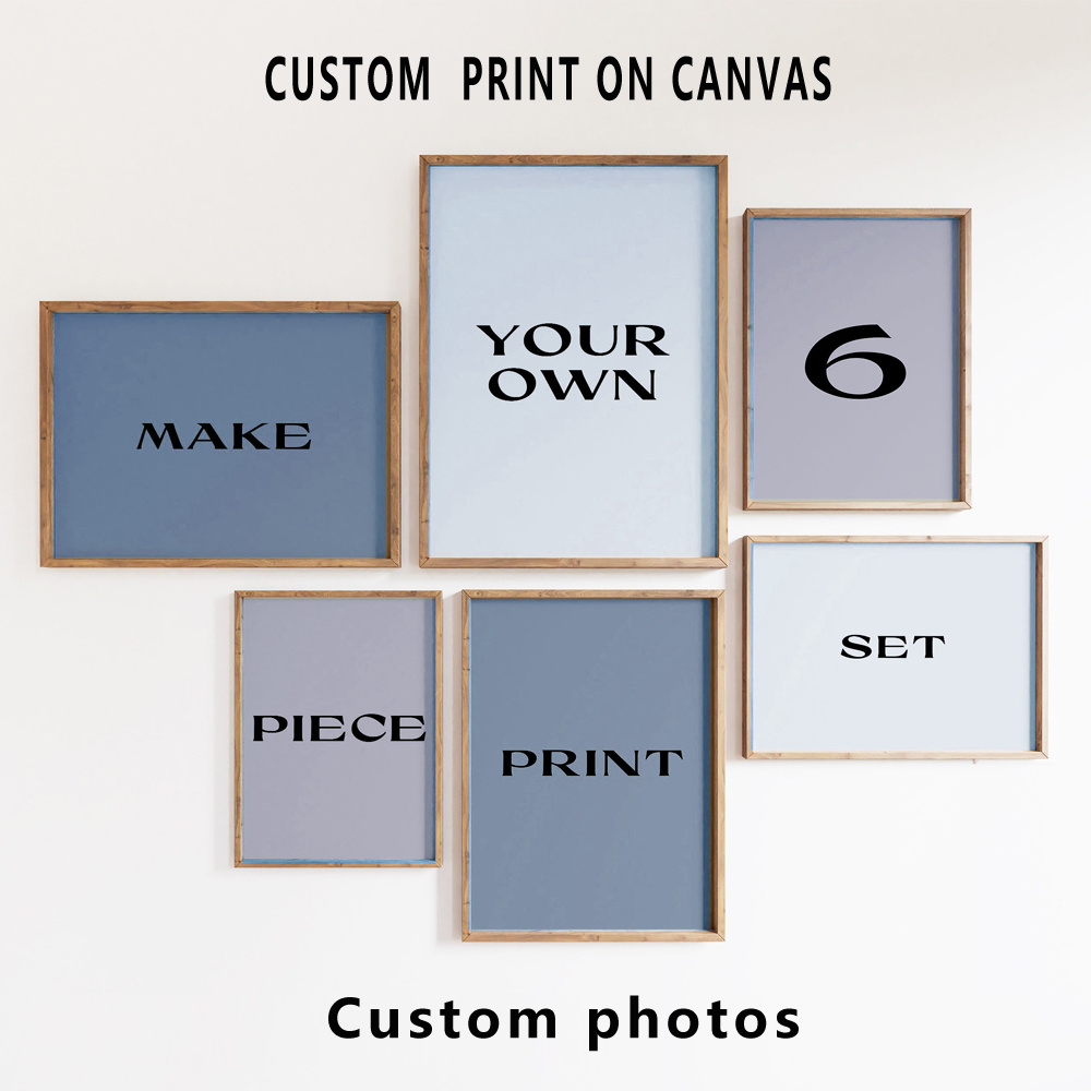 6pcs/set Custom Canvas Prints  - Photography Kit บทวิจารณ์และราคา