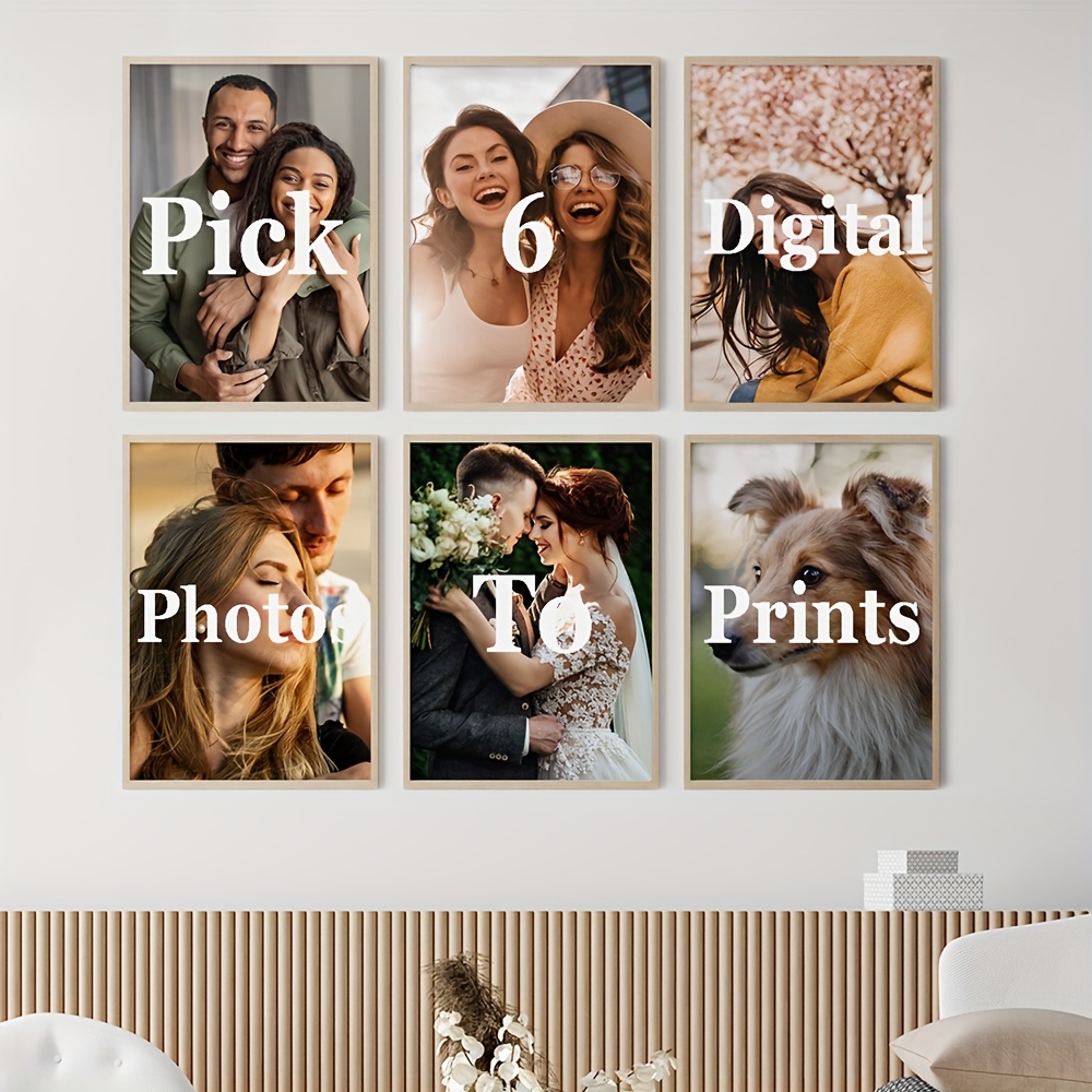 6pcs/set Custom Canvas Prints  - Photography Kit บทวิจารณ์และราคา
