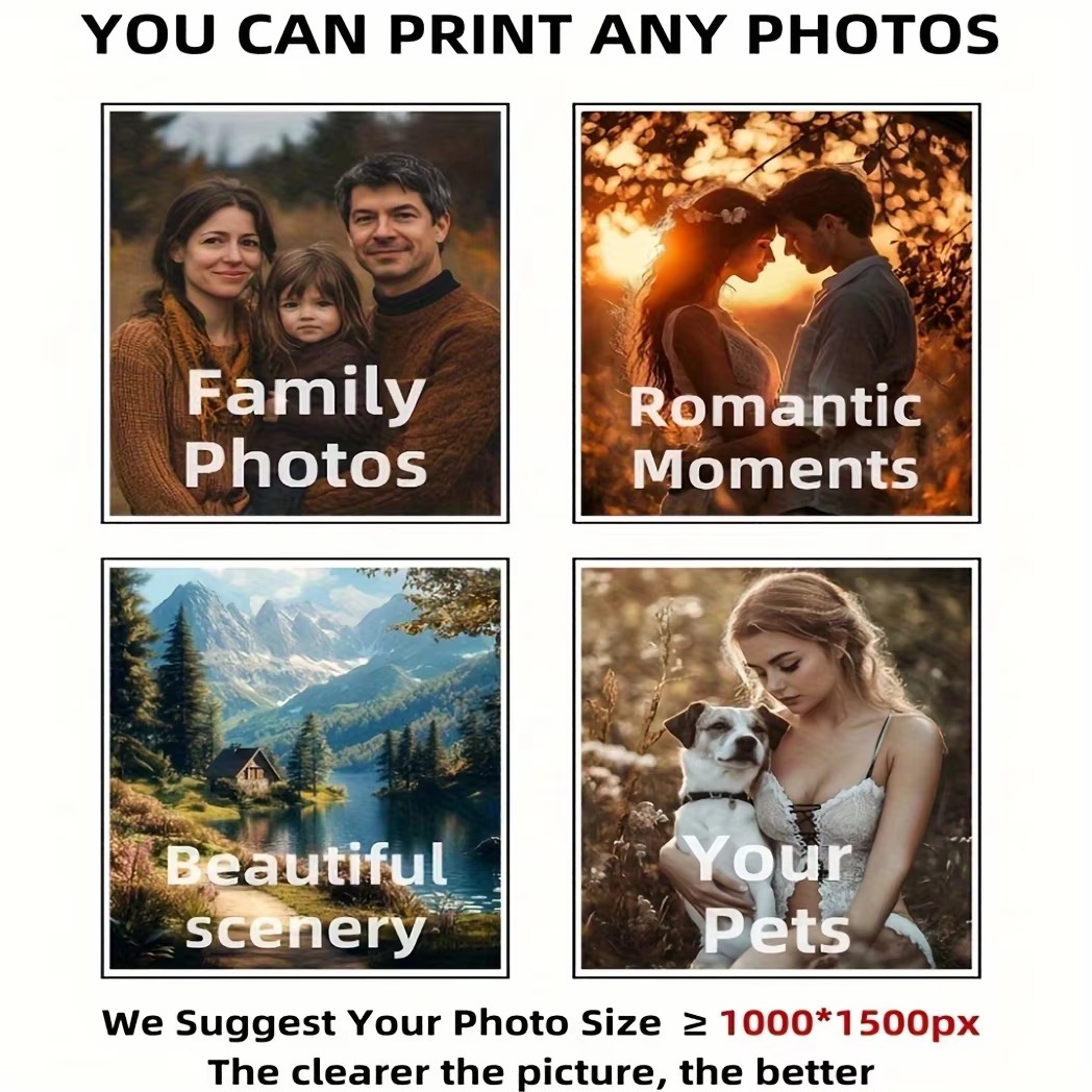 6pcs/set Custom Canvas Prints  - Photography Kit บทวิจารณ์และราคา