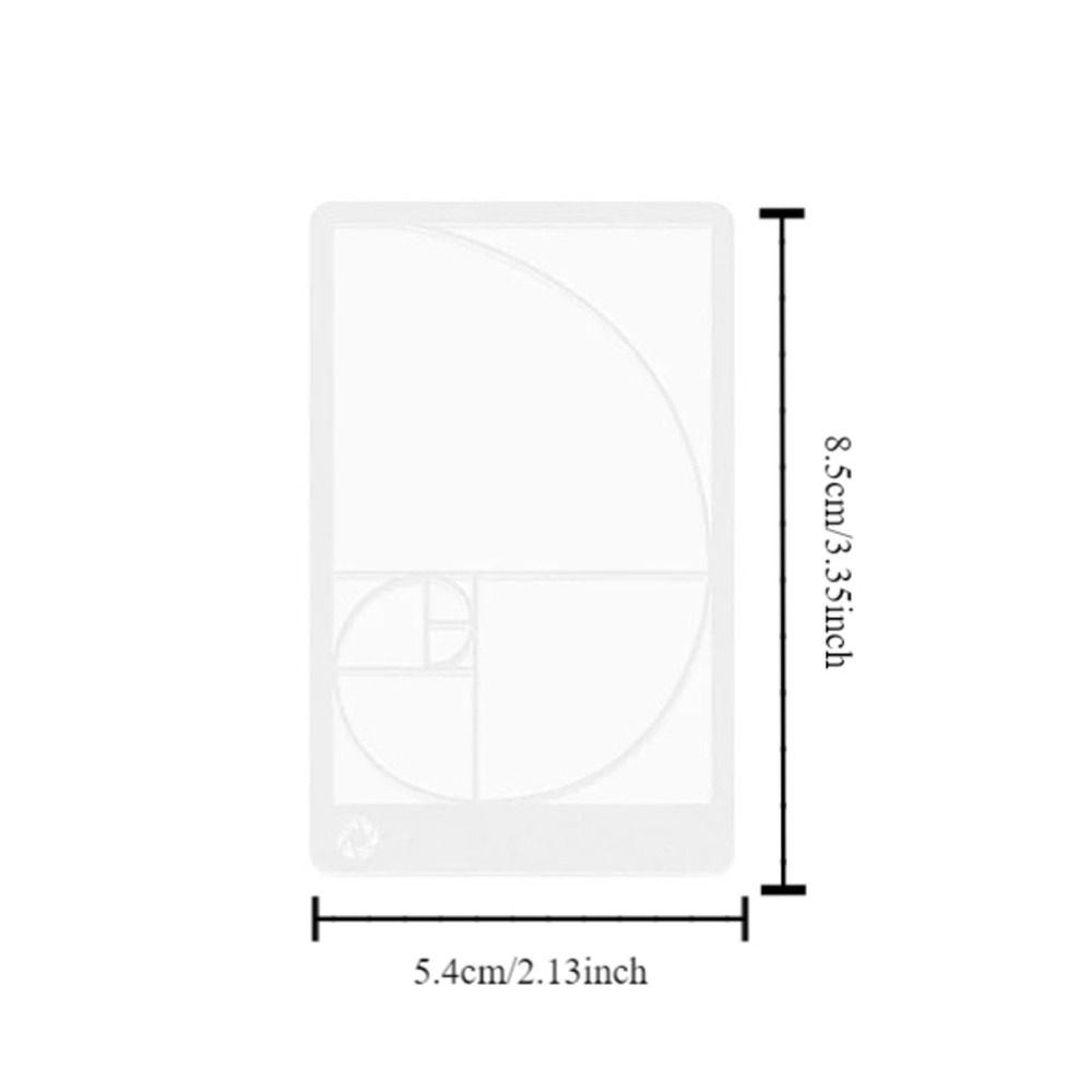 Kids Adults Transparent Viewfi - Photography Golden Ratio บทวิจารณ์และราคา