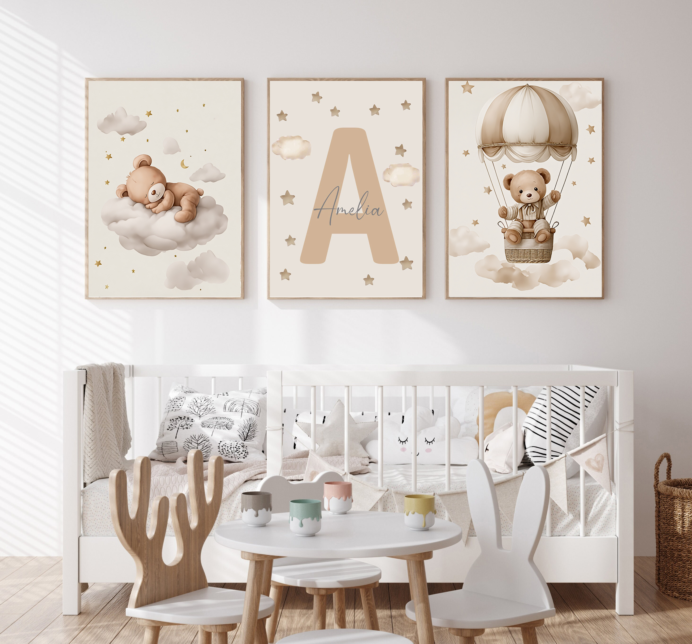 3pcs/set Bohemian Teddy Bear A - Photography Kit บทวิจารณ์และราคา