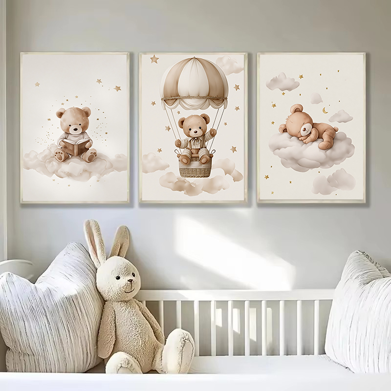 3pcs/set Bohemian Teddy Bear A - Photography Kit บทวิจารณ์และราคา
