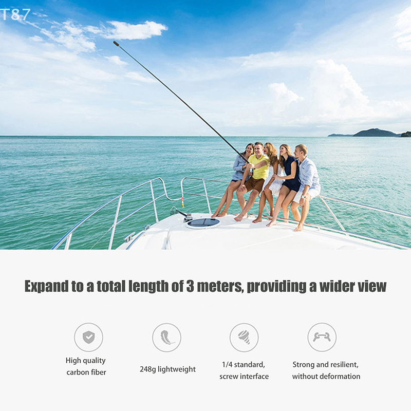 For Insta360 X2 X3 Camera Stic - Camera Tripod Carbon บทวิจารณ์และราคา