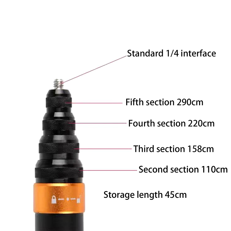 For Insta360 X2 X3 Camera Stic - Camera Tripod Carbon บทวิจารณ์และราคา