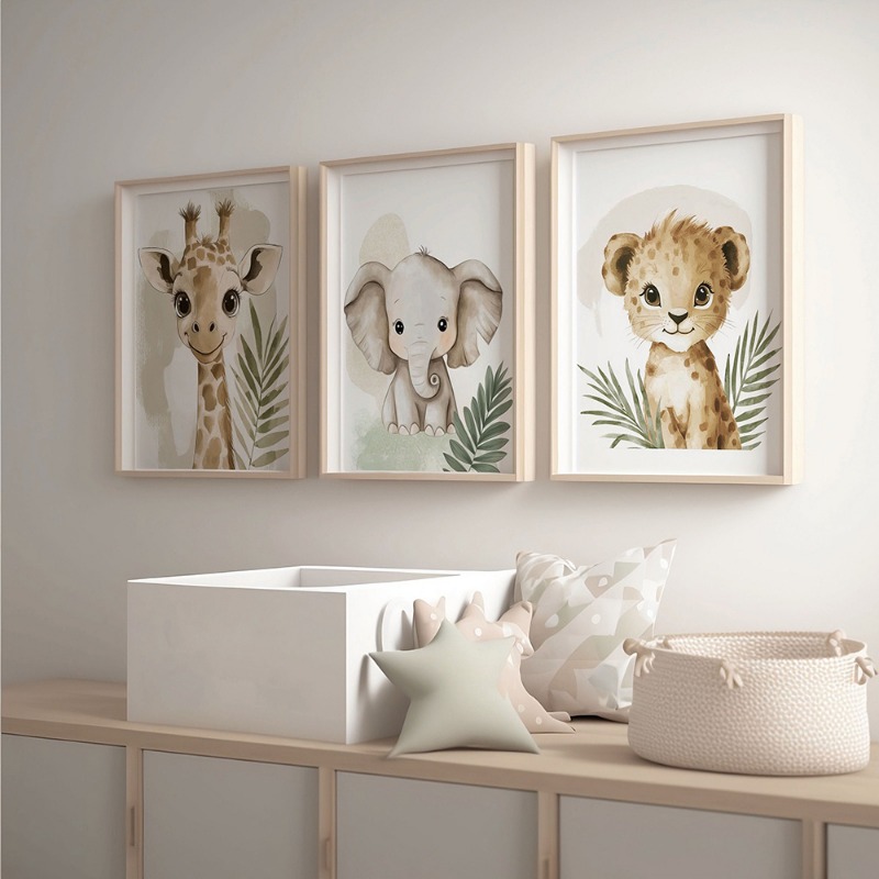 3pcs Safari & Jungle Animal Ca - Photography Kit บทวิจารณ์และราคา